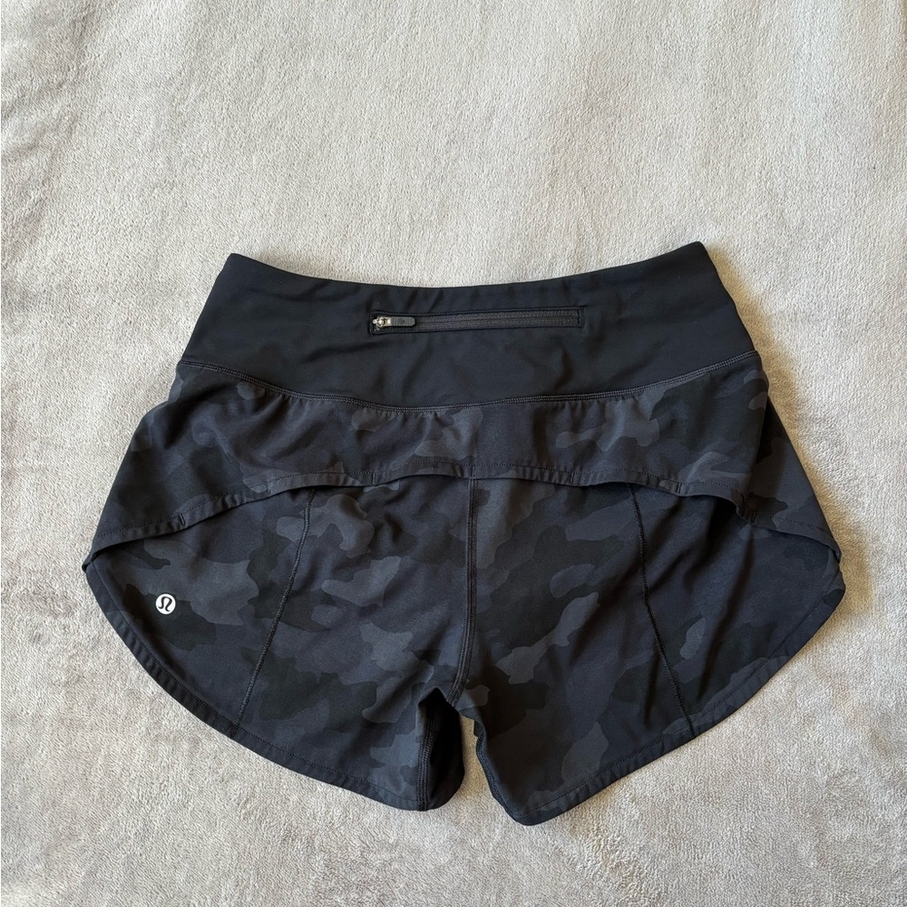 NWOT lululemon athletica Black Speed Up High Rise Women's Shorts